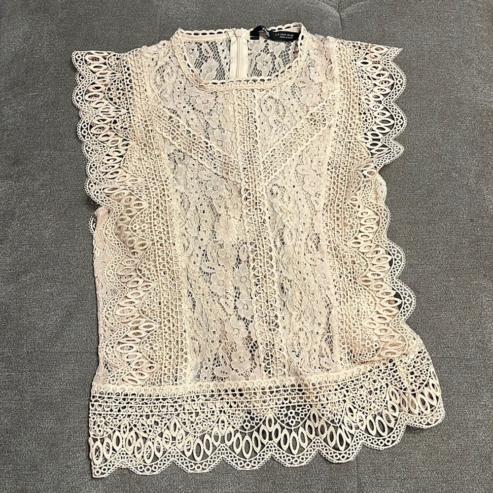 Zara Lace Blouse